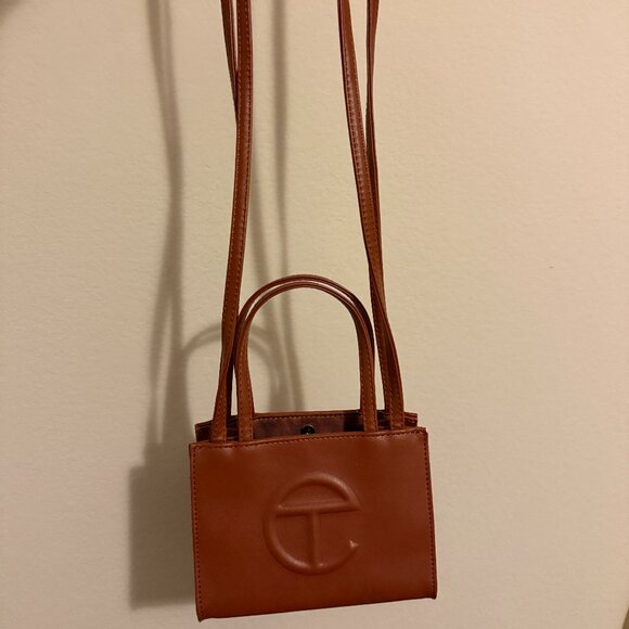 Telfar Small Shopping Bag in Tan - Picture 1 of 4